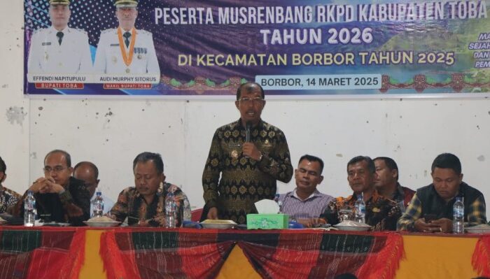 Musrenbang Kecamatan Borbor: Pertanian Jadi Sektor Prioritas Tahun 2026