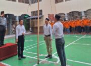 Warga Binaan Rutan Labuhan Deli Gelar Upacara Kesadaran Berbangsa