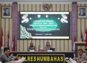 Polres Humbahas Siapkan 162 Personel dan 3 Pos Pengamanan Mudik Lebaran