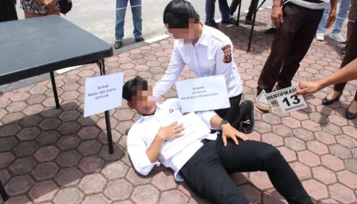 Percekcokan di Warung Tuak hingga Penikaman, Begini Rekonstruksi Penganiayaan Maut di Samosir
