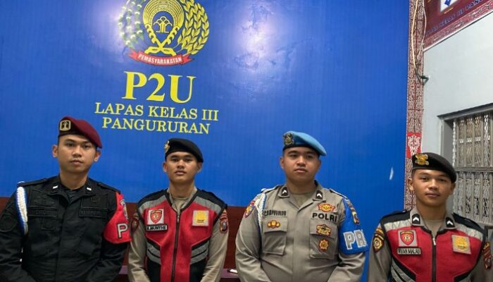 Polres Samosir Perketat Pengamanan Lapas Pangururan Jelang Idul Fitri