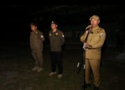 Apel Sore Satpol PP dan Damkar, Bupati Taput Tegaskan Disiplin dan Kesiapsiagaan