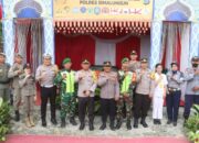 Kapolres Simalungun Tinjau Pos Pelayanan Tol Sinaksak: Pastikan Mudik Lebaran 2025 Aman!