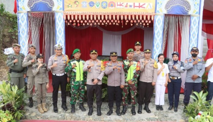 Kapolres Simalungun Tinjau Pos Pelayanan Tol Sinaksak: Pastikan Mudik Lebaran 2025 Aman!