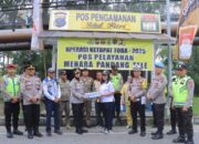 AKBP Rina Frillya Tinjau Pos Pelayanan Operasi Ketupat Toba 2025 di Samosir