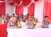Virtual dari Tol Sinaksak, Kapolres Simalungun Ikuti Anev Ketupat Toba 2025