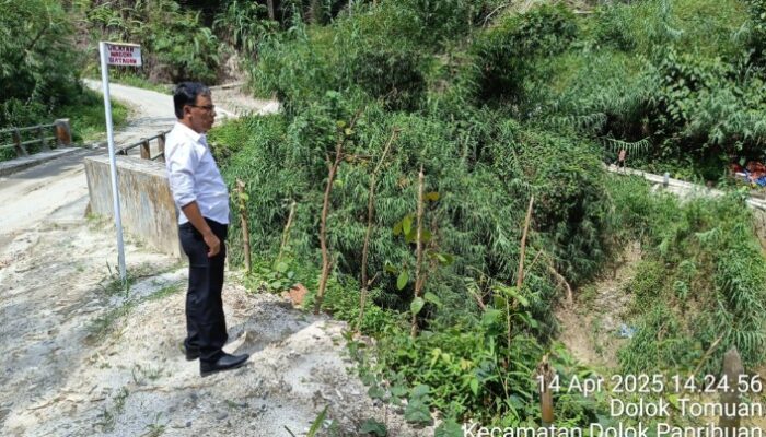 Sat Reskrim Telusuri Tambang Pasir Ilegal di Dolok Panribuan, Warga: Sudah Seminggu Tak Beroperasi