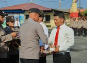 Berprestasi Ungkap Kasus, Puluhan Personil dan Kepling Diganjar Penghargaan Kapolres Belawan