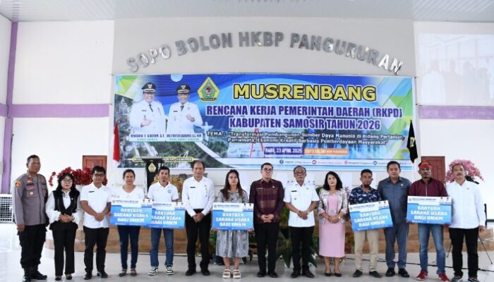 Musrenbang RKPD 2026, Samosir Siapkan 40 Program Strategis