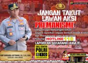 Lawan Premanisme! Polres Simalungun Ajak Warga Manfaatkan Call Centre 110