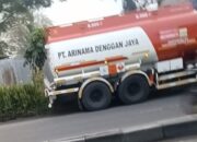 Truk Tangki BBM Subsidi PT Arinama Denggan Jaya ‘Kencing’ di Medan Deli, LSM LIDIK Desak Penindakan Tegas