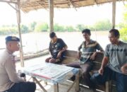 Satpol Airud Polres Sergai Gandeng Nelayan Bagan Kuala Jaga Kamtibmas Pesisir