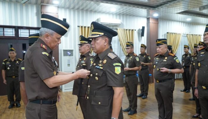 Kolonel Sus Lukas Sambiono Gantikan Kolonel Chk.Makmur Surbakti sebagai Aspidmil Kejati Sumut