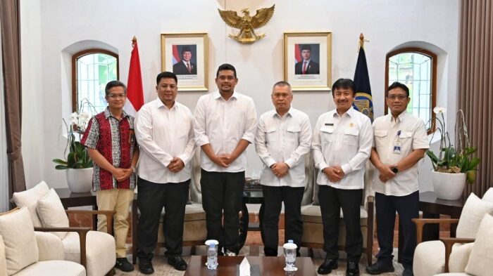 Gubsu dan Bupati Samosir Audiensi ke Kemenhub Bahas Transportasi Seaplane di Danau Toba