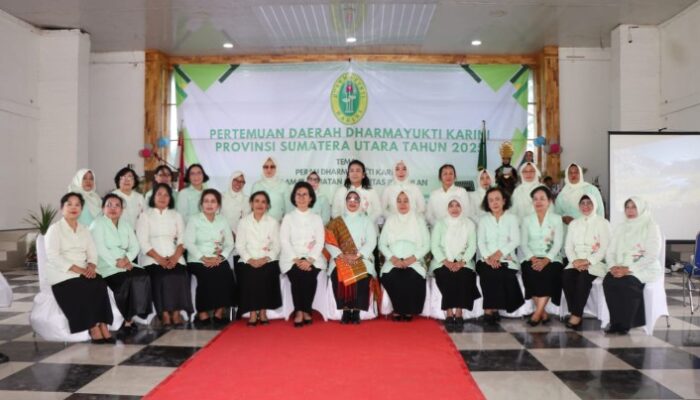 125 Peserta Hadiri Pertemuan Dharmayukti Karini Sumut 2025 di Balige