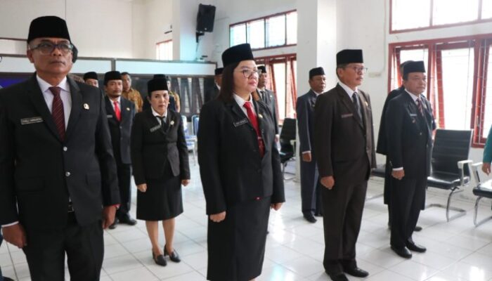 Bupati Toba Lantik 13 Pejabat Baru, Ini Daftar Namanya