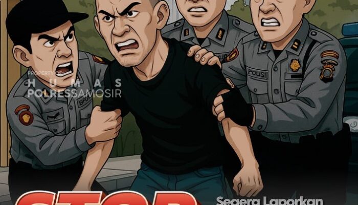 Cegah Premanisme, Polres Samosir Buka Layanan Aduan Call Center 110