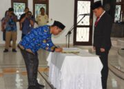 Pendidikan Humbahas Dirombak, 70 Kepala Sekolah Resmi Dilantik Bupati
