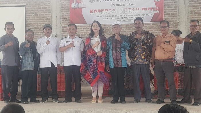 KDMP Hadir di Desa Sitolu Bahal Humbahas, Wabup Ajak Warga Bekerjasama