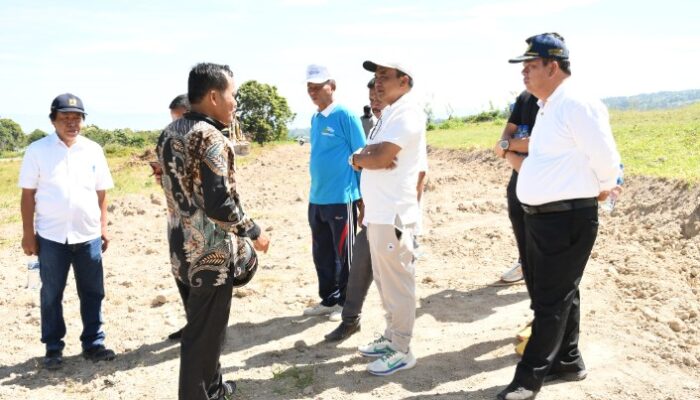 Jalan Bypass Pangururan Mulai Dikerjakan, Wabup Minta Dukungan Pembebasan Lahan
