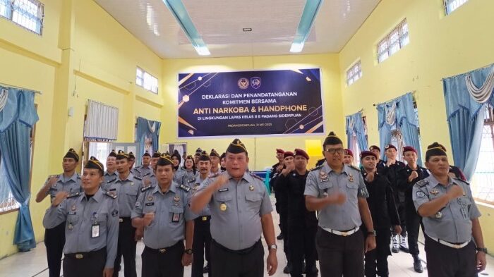 Lapas Kelas IIB Padangsidimpuan Tegaskan Komitmen Bersih dari Narkoba dan HP Ilegal