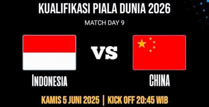 Ini Prediksi Timnas Indonesia vs China Kualifikasi Piala Dunia, 5 Juni 2025