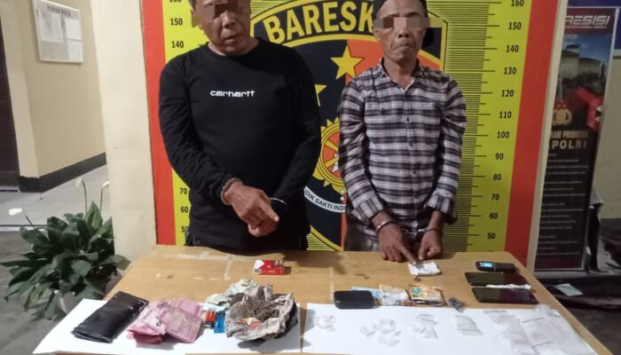 Dua Pengedar Sabu Diciduk di Rumah Kontrakan Sipagabu Padang Lawas