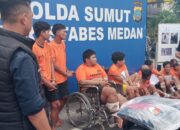 Satreskrim Polrestabes Medan Tembak 7 Residivis Jambret dan Curanmor, 25 Motor Diamankan