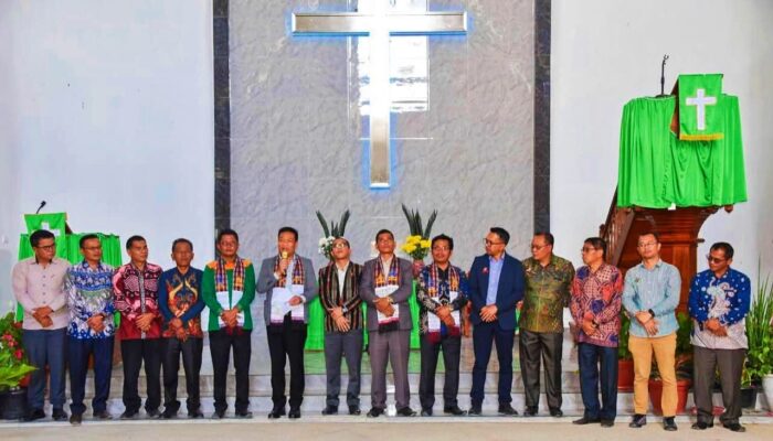 Pembangunan HKBP Resort Bakara, Bupati Humbahas Doakan Berkat dan Kesehatan Jemaat