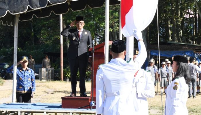 Upacara Hari Lahir Pancasila, Wabup Samosir: “Mari Perangi Hoaks”