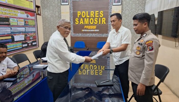 Tokoh Lingkungan Audiensi ke Polres Samosir: Sepakat Lawan Karhutla dan Pembalakan Liar