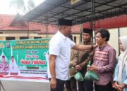 Rayakan Idul Adha, Polres Humbahas Sembelih 6 Hewan Kurban dan Bagikan ke Warga