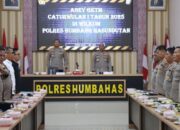 Polres Humbahas Gelar Anev Triwulan: Kinerja Dievaluasi, Strategi Baru Disusun