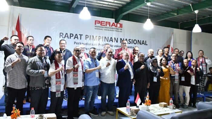 Rapimnas Peradi Pergerakan Digelar di Samosir, Wabup Minta Dukungan Promosi Wisata