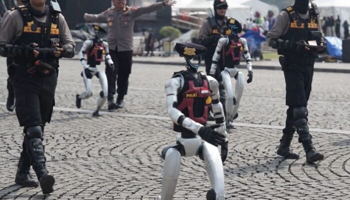 Polri Luncurkan 25 Robot di Hari Bhayangkara ke-79, Gantikan Polisi? Berikut Fungsinya