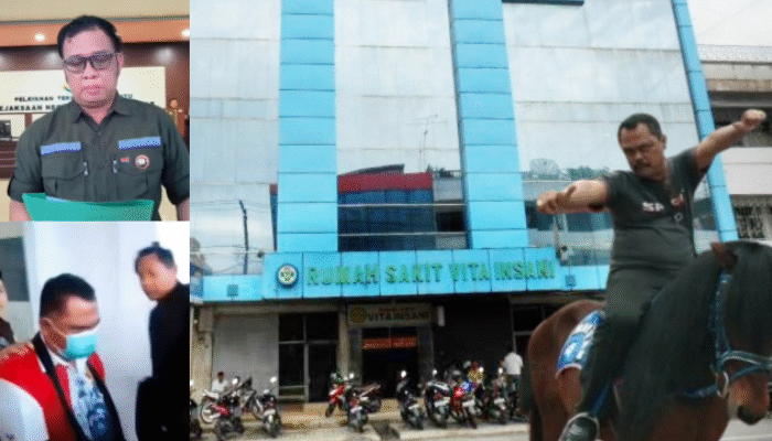 Julham Situmorang Resmi Ditahan Terkait Kasus Retribusi Parkir RS Vita Insani