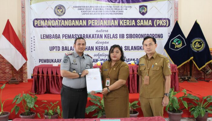 Gandeng BLK, Lapas Kelas IIB Siborongborong Gelar Pembinaan Kemandirian Narapidana Tahun 2025
