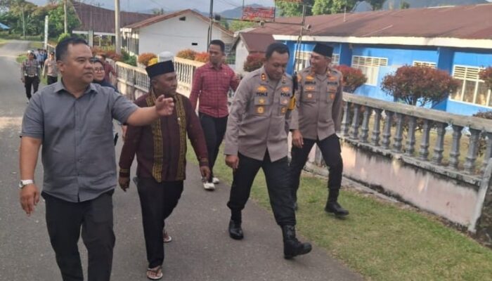 Hari Pertama Bertugas, AKBP Yon Edi Silaturahmi ke Ponpes KH. Ahmad Dahlan