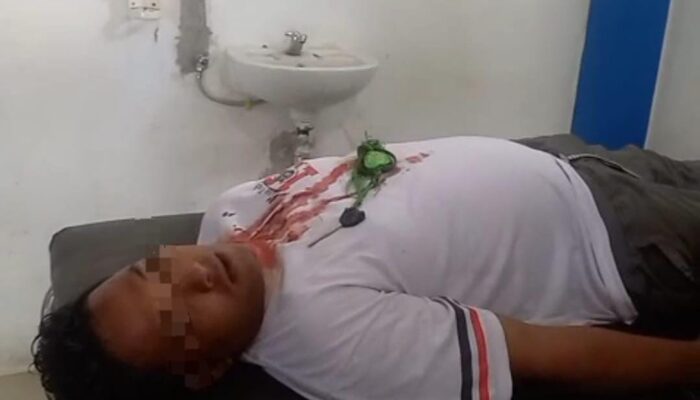 Gara-Gara Uang Keamanan, Pedagang Bakso Dibacok di Depan Sekolah Padangsidimpuan