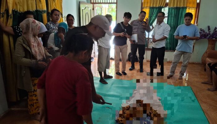 Pria 48 Tahun Ditemukan Tewas Telungkup di Sungai Pancur Lima Siantar