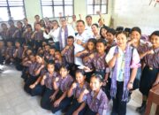 Ketua TP PKK Taput Motivasi Siswa SMPN 2 Pagaran di Hari Anak Nasional