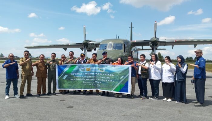 Musim Kemarau, BMKG Lakukan Modifikasi Cuaca di Danau Toba Selama Enam Hari