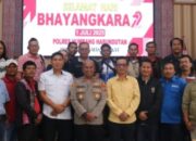 HUT Bhayangkara ke-79, Polres Humbahas Gelar Coffee Morning Bersama Insan Pers
