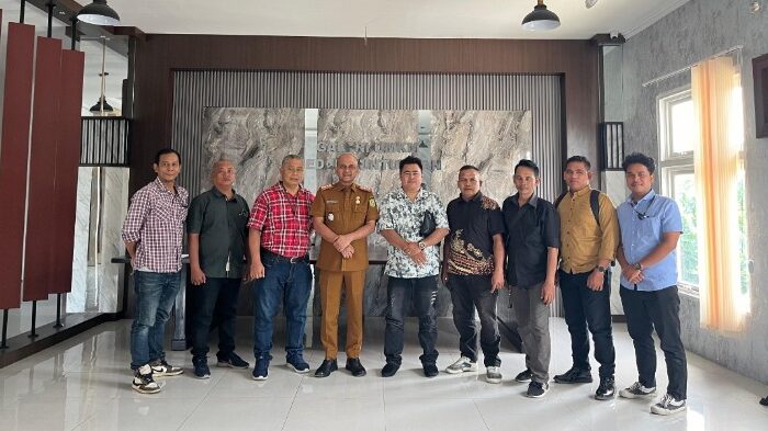 Camat Medan Tuntungan Sambut Audiensi Forwatun, Siap Jalin Kerja Sama Positif