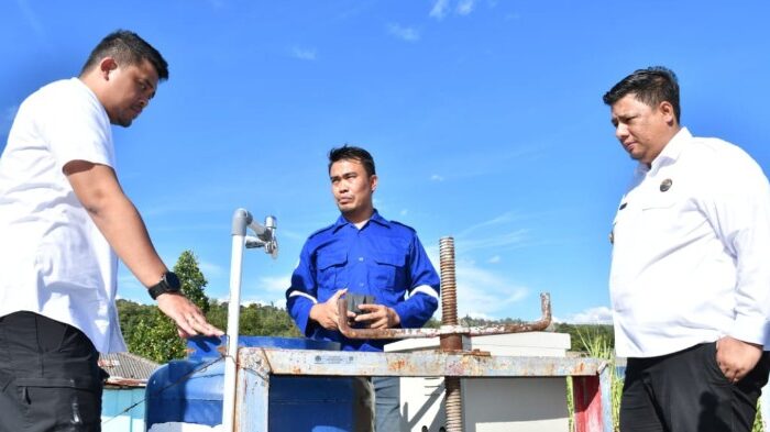 Sidak ke PDAM Tirtanadi Samosir, Bobby Nasution Janji Tingkatkan Kualitas
