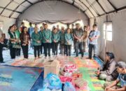 PKK Taput Kunjungi Korban Kebakaran Lobu Sunut, Bawa Bantuan dan Semangat