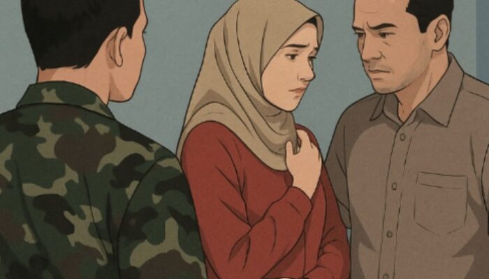 Intel Kodim 0212/Tapsel Diduga Gerebek Pasangan Tak Sah, Seret Istri Anggota TNI dan Eks Polisi