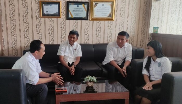 Kasat Resnarkoba Polres Pematangsiantar Silaturahmi ke Kantor BNNK