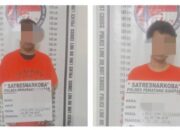 Dua Pria Diciduk Satres Narkoba Polres Siantar, Tertangkap Bawa 3 Paket Sabu