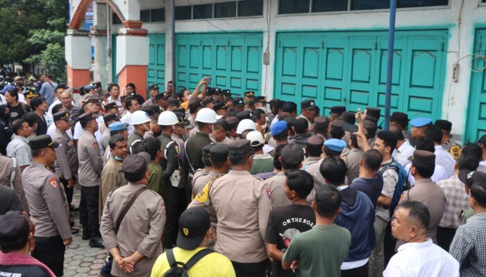 Eksekusi Tanah di Simpang Adam Malik Siantar, Polres Kerahkan 234 Personel